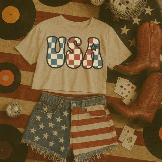 USA CHECKER PNG