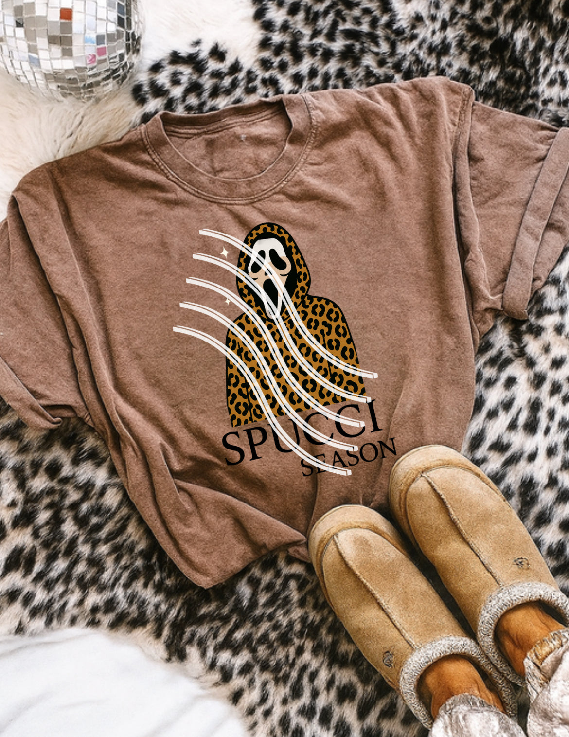 Cheetah Ghost Face PNG