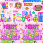 Preppy Doodle Bundle Collage