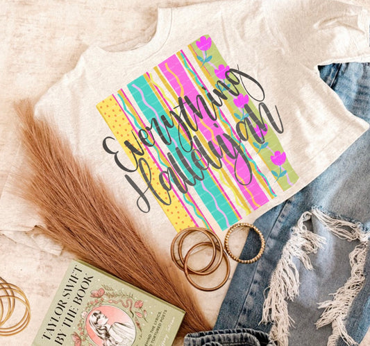Everything Hallelujah Preppy Stripe