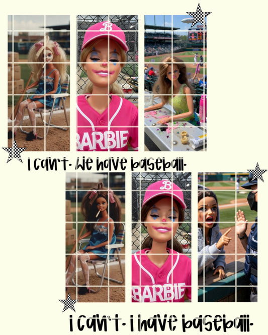 I can’t. baseball.