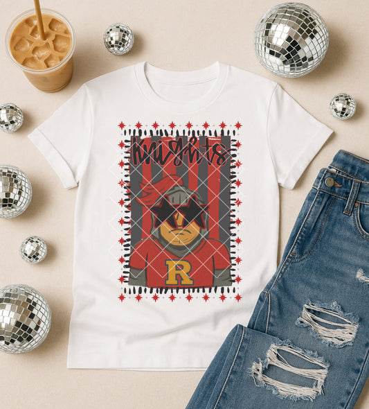 Mascot doodle knights