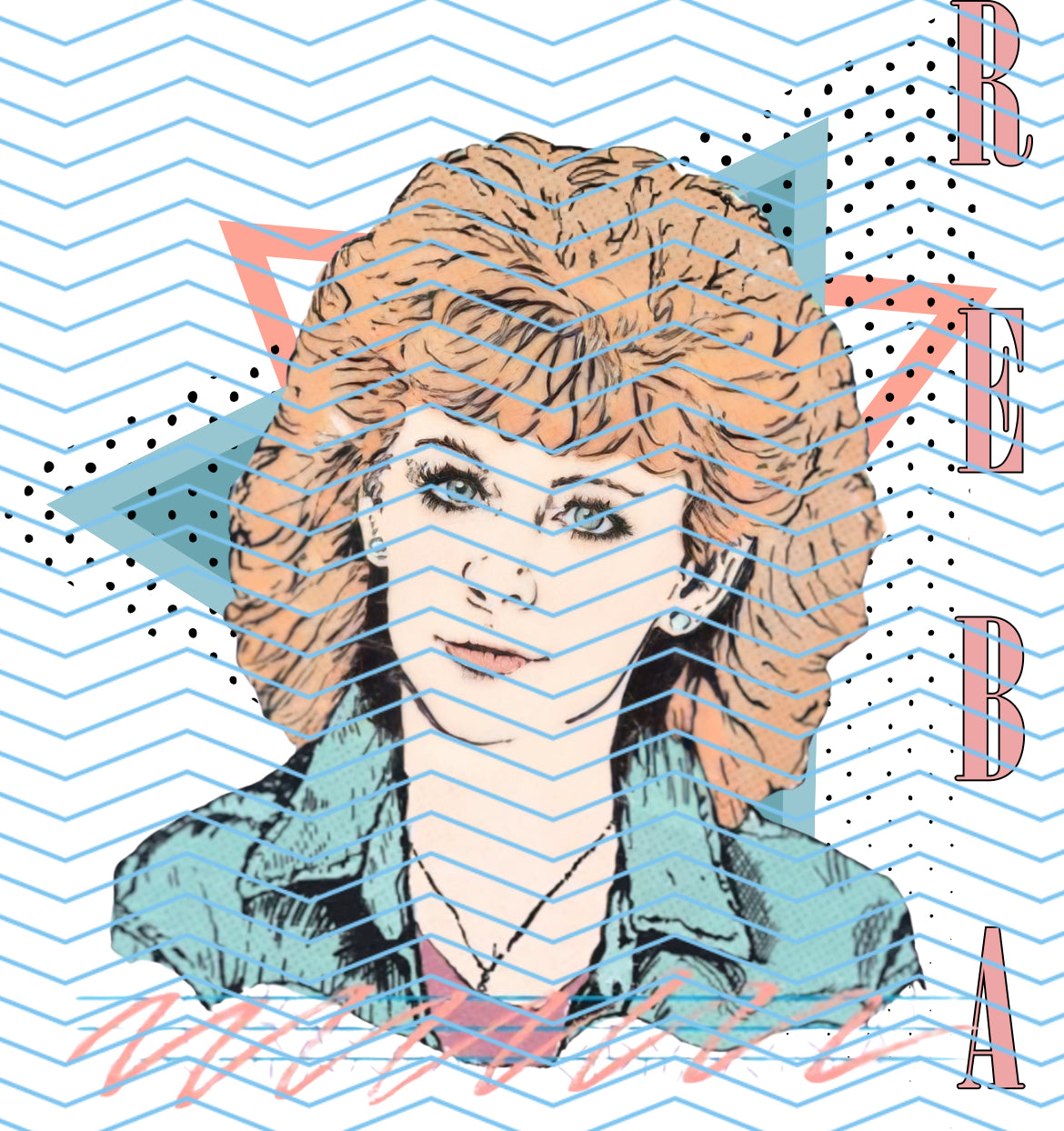 Reba Retro PNG