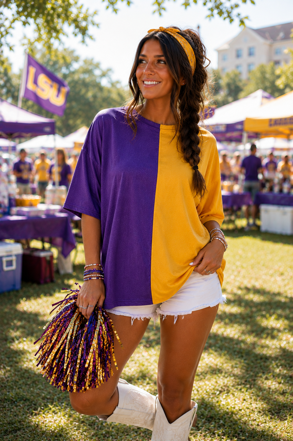 Game Day Split Tees * MOQ 2 * (Mix and Match)