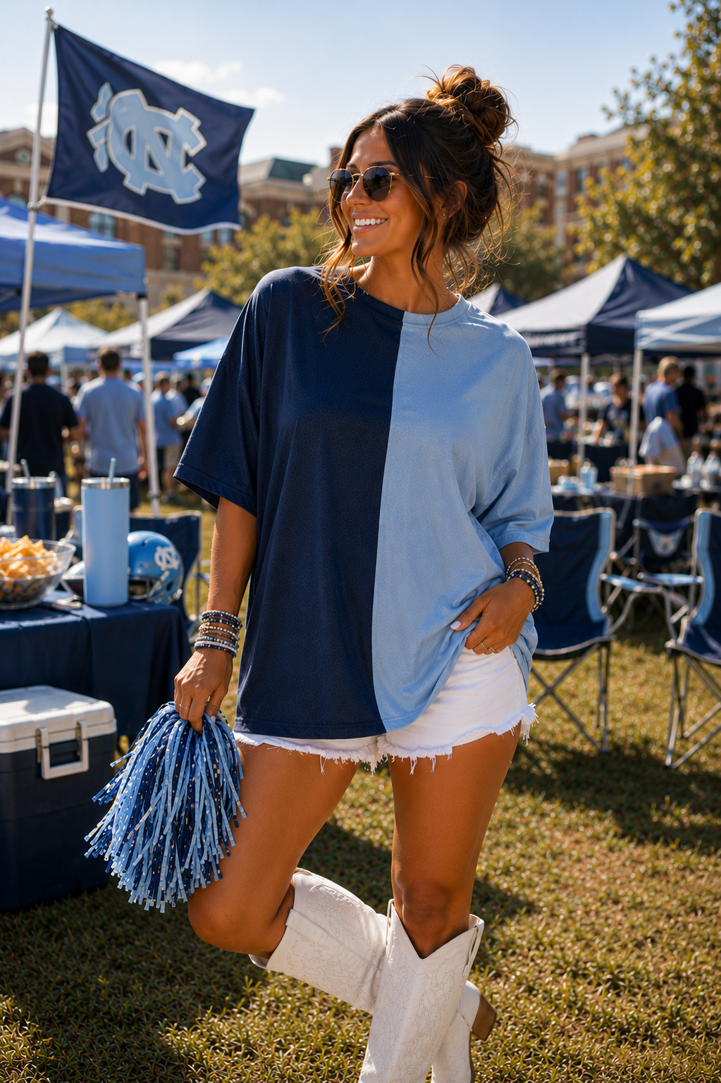 Game Day Split Tees * MOQ 2 * (Mix and Match)