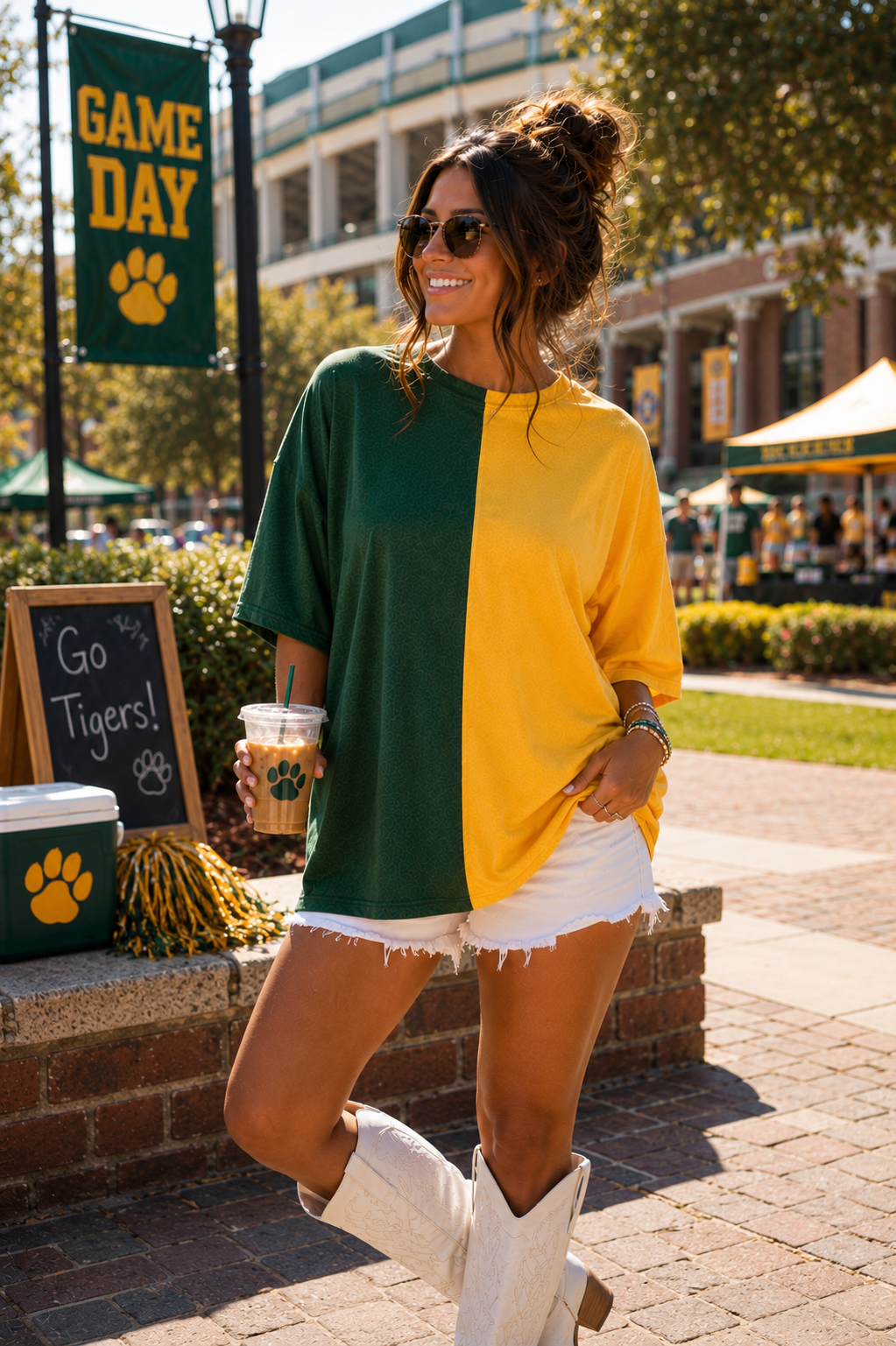 Game Day Split Tees * MOQ 2 * (Mix and Match)