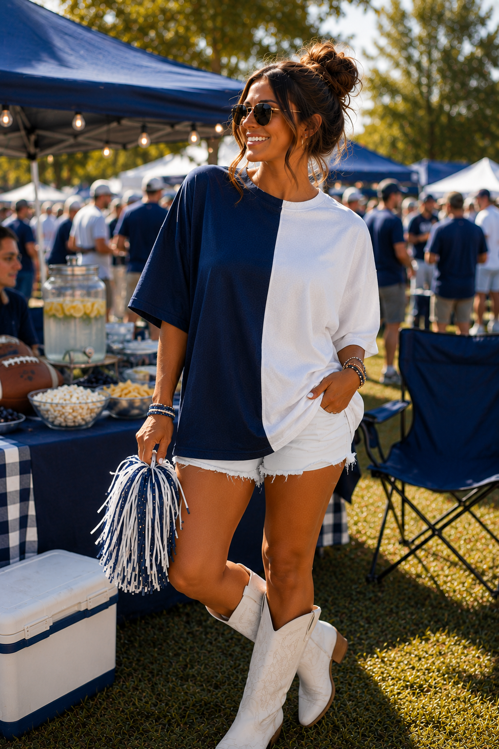 Game Day Split Tees * MOQ 2 * (Mix and Match)