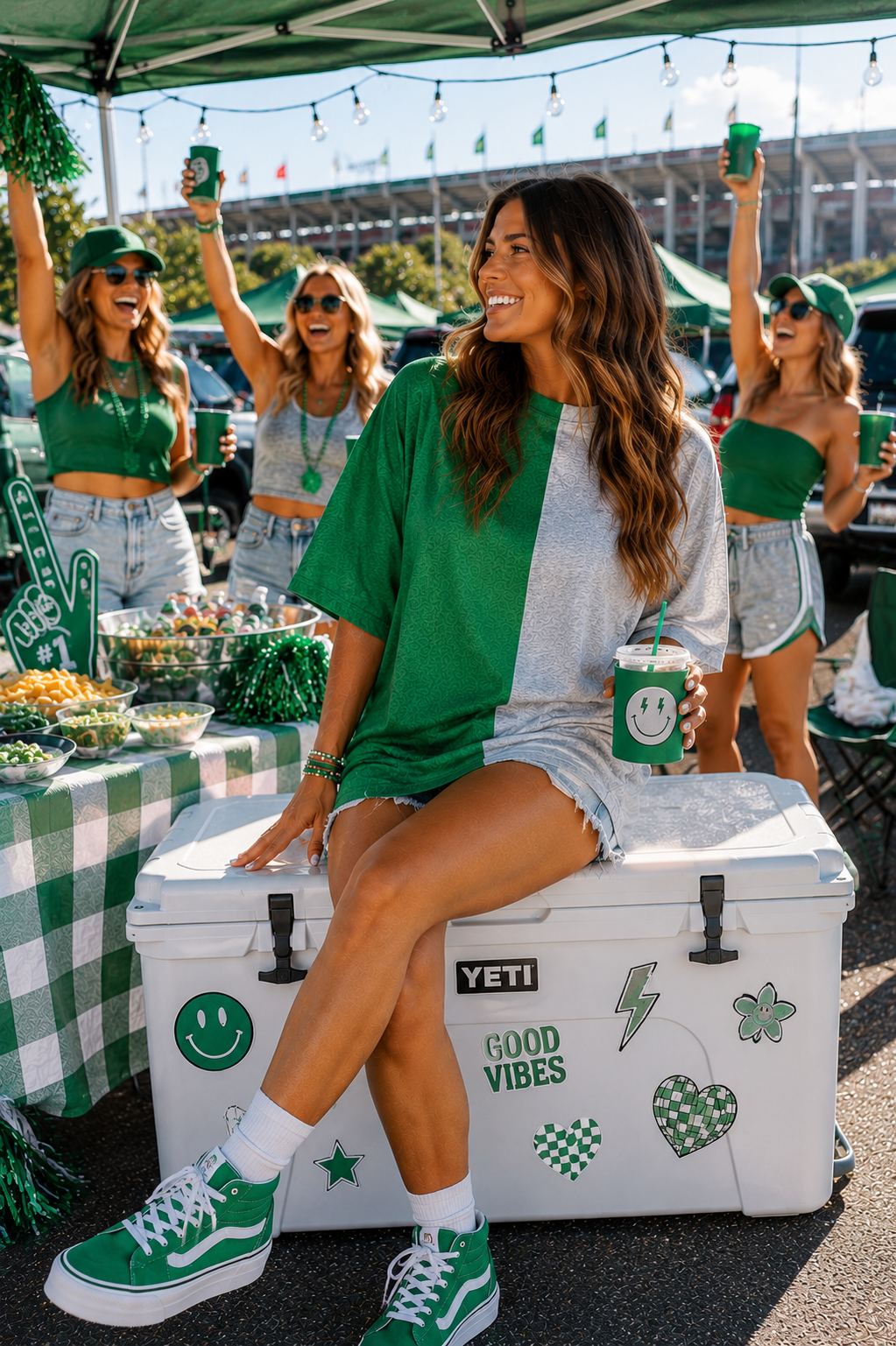 Game Day Split Tees * MOQ 2 * (Mix and Match)