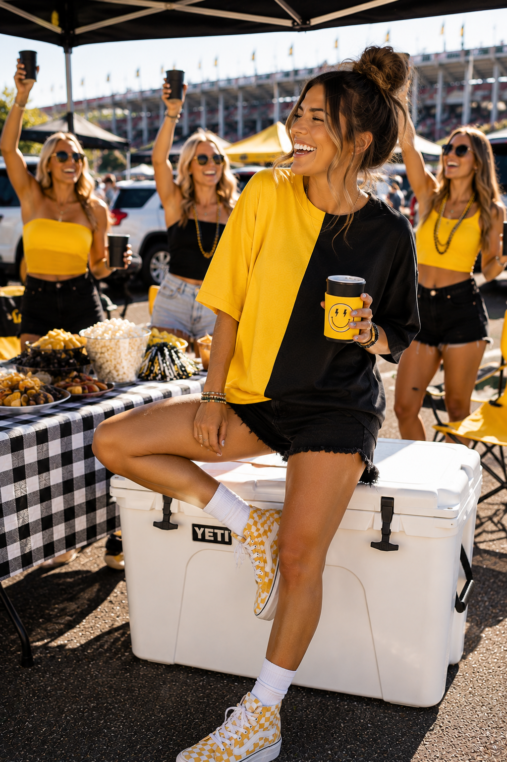 Game Day Split Tees * MOQ 2 * (Mix and Match)