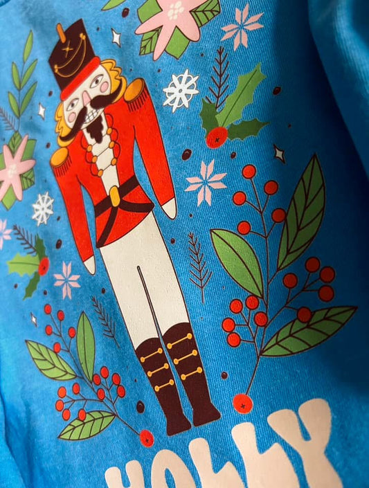 Holly Jolly Nutcracker PNG