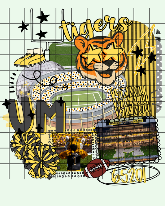 Collage preppy doodle UM