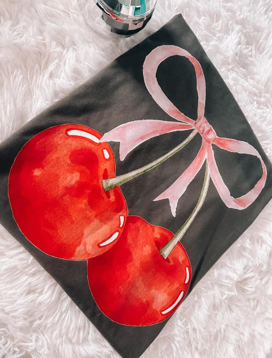 Watercolor cherry png