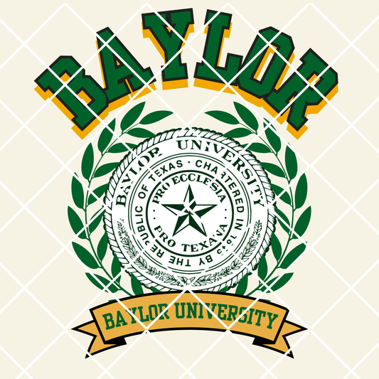 Vintage crest Baylor