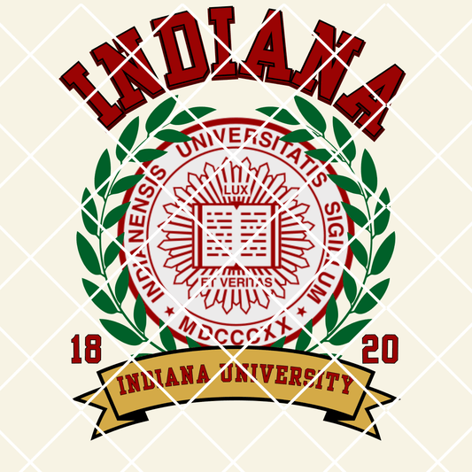 Vintage crest Indiana