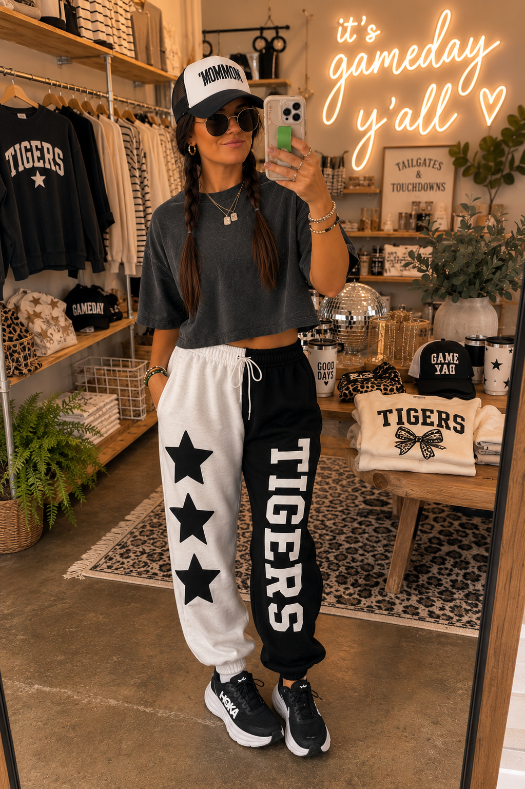 Two Tone Gameday Joggers / *Ships by (or before) August 14*